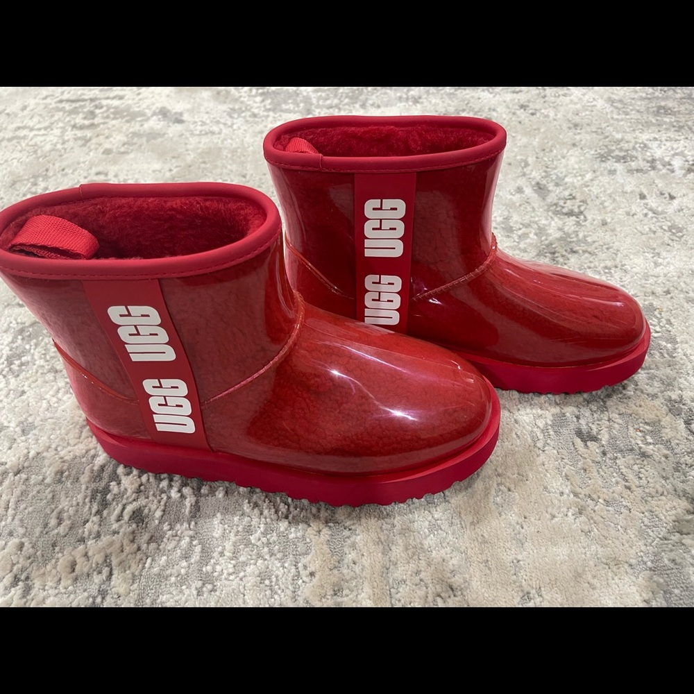 Cherry red ugg boots